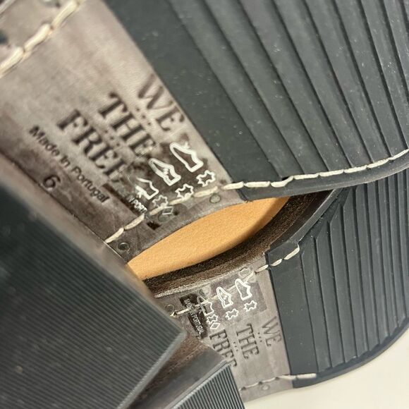 We The Free Leather Beau Tall Rider Boots Metal Toe in Fawn Tan NIB VERY RARE - Picture 13 of 14